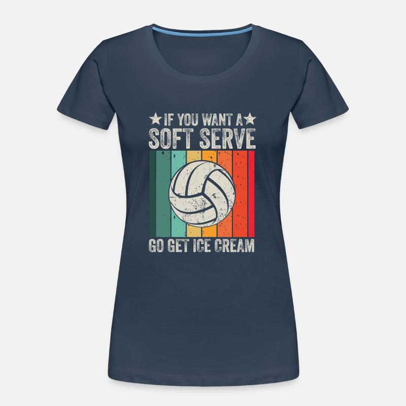Wenn Sie ein Softeis wollen, holen Sie sich Eis Frauen Premium Bio T-Shirt