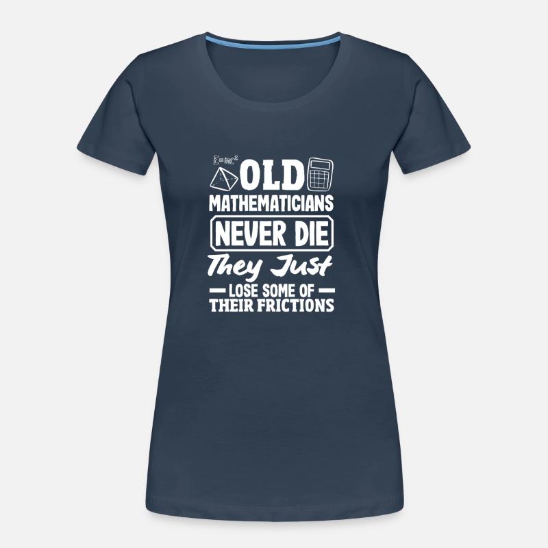 Math Teacher Math Gift Women's Premium Organic T-Shirt