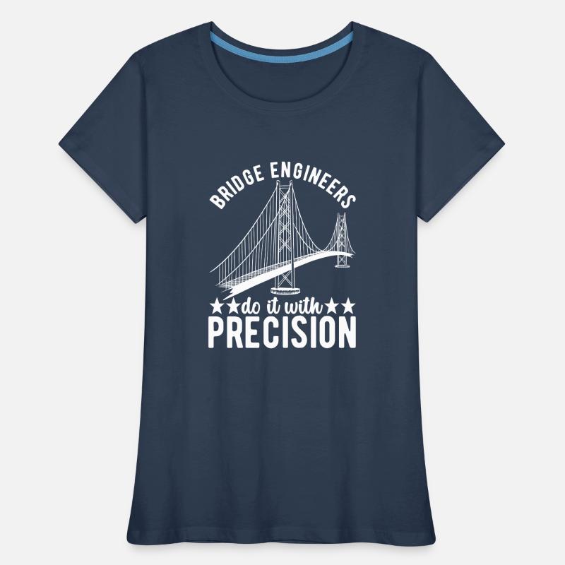 Bridge Engineer Bridge Construction Women's Premium Organic T-Shirt