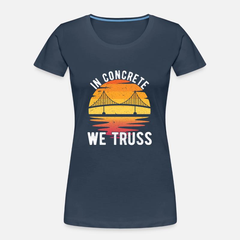 Bridge Engineer Bridge Construction Women's Premium Organic T-Shirt