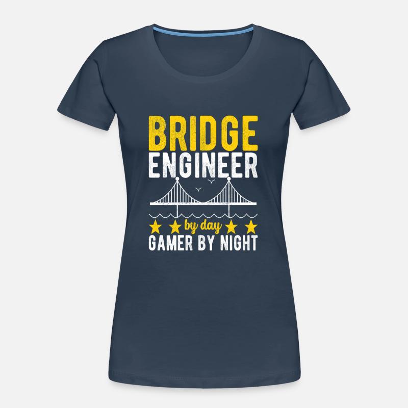 Bridge Engineer Bridge Construction Women's Premium Organic T-Shirt