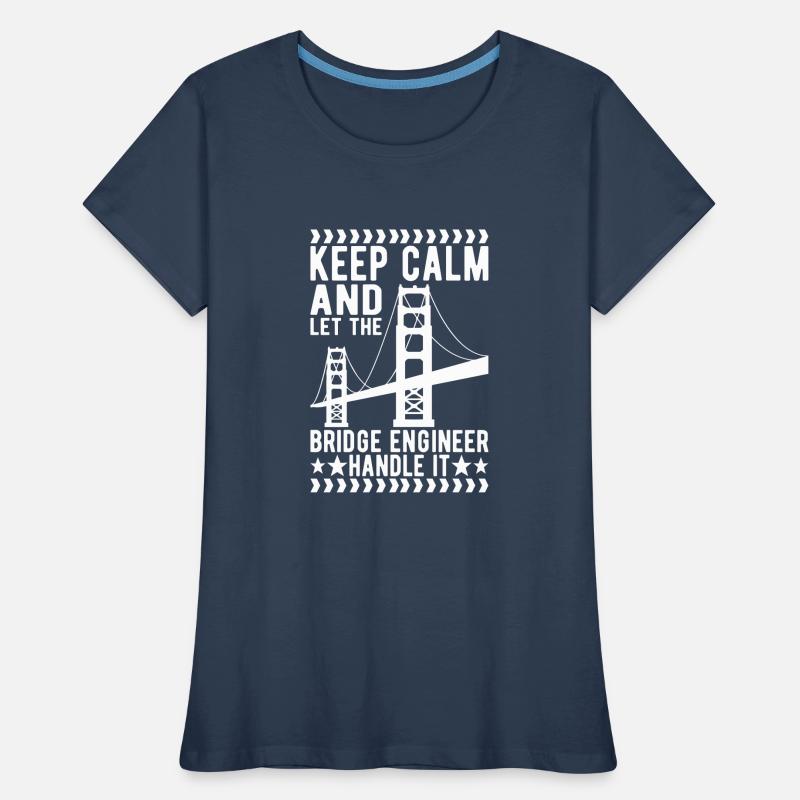 Bridge Engineer Bridge Construction Women's Premium Organic T-Shirt