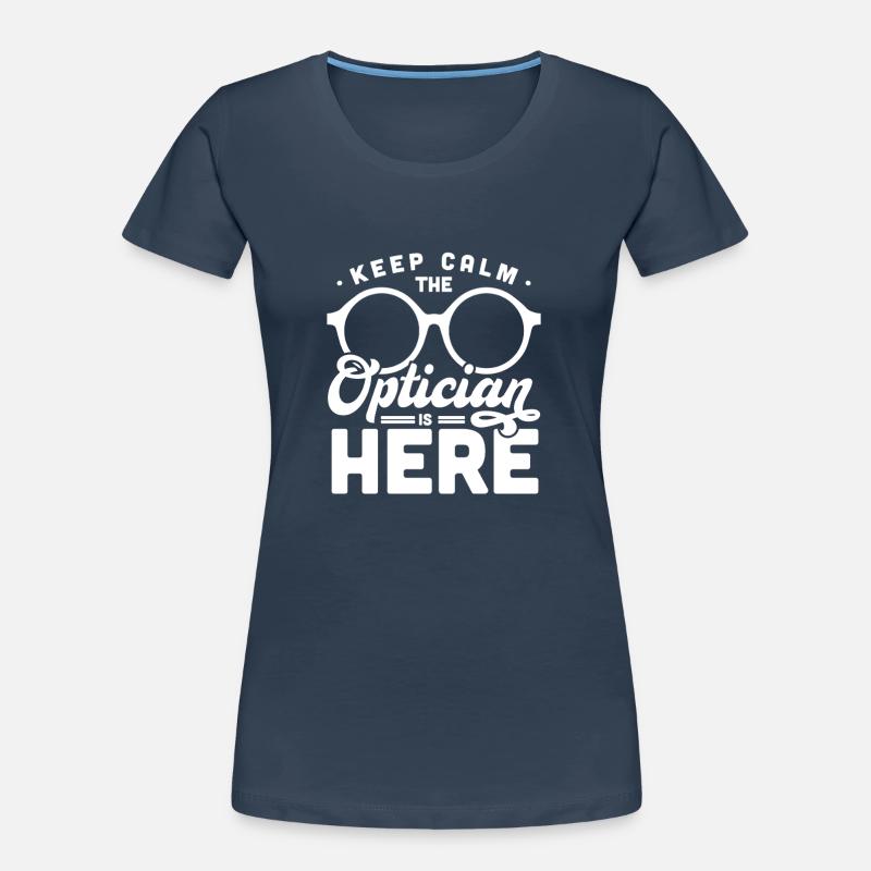 Optiker Optometrist Frauen Premium Bio T-Shirt