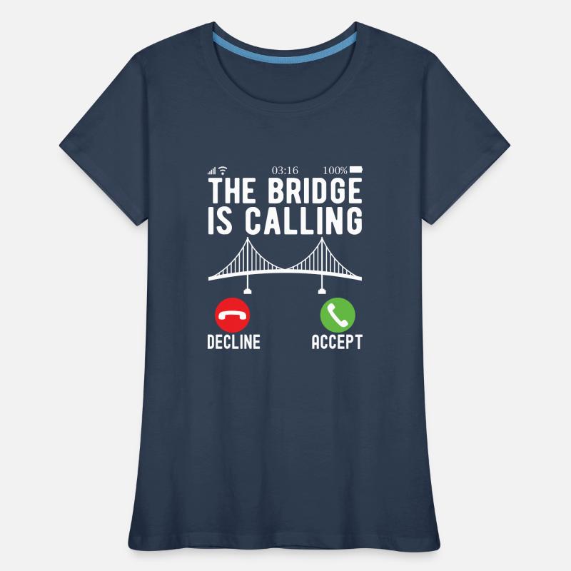 Bridge Engineer Bridge Construction Women's Premium Organic T-Shirt