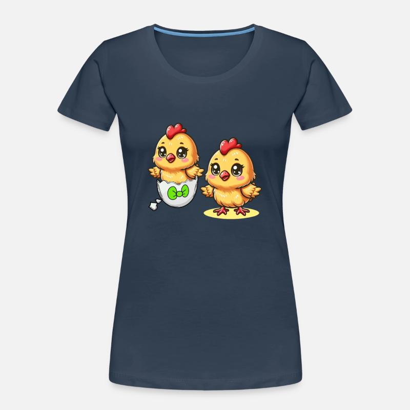 Chick Easter Egg Easter Eggs Chicken Eggs Easter Child Women's Premium Organic T-Shirt