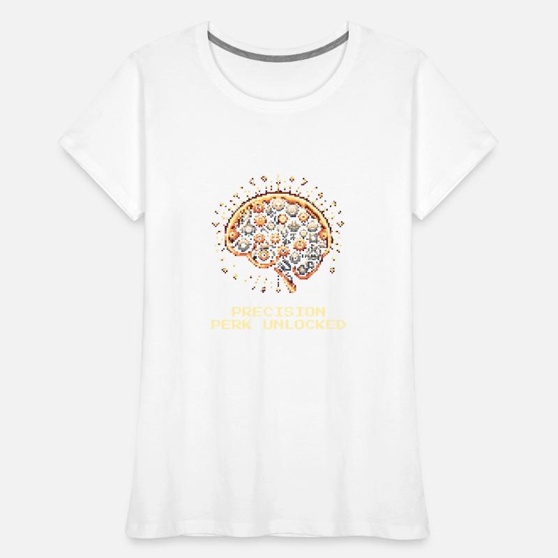 Precision Perk Unlocks Precision Mechanics Skill Point Women's Premium Organic T-Shirt