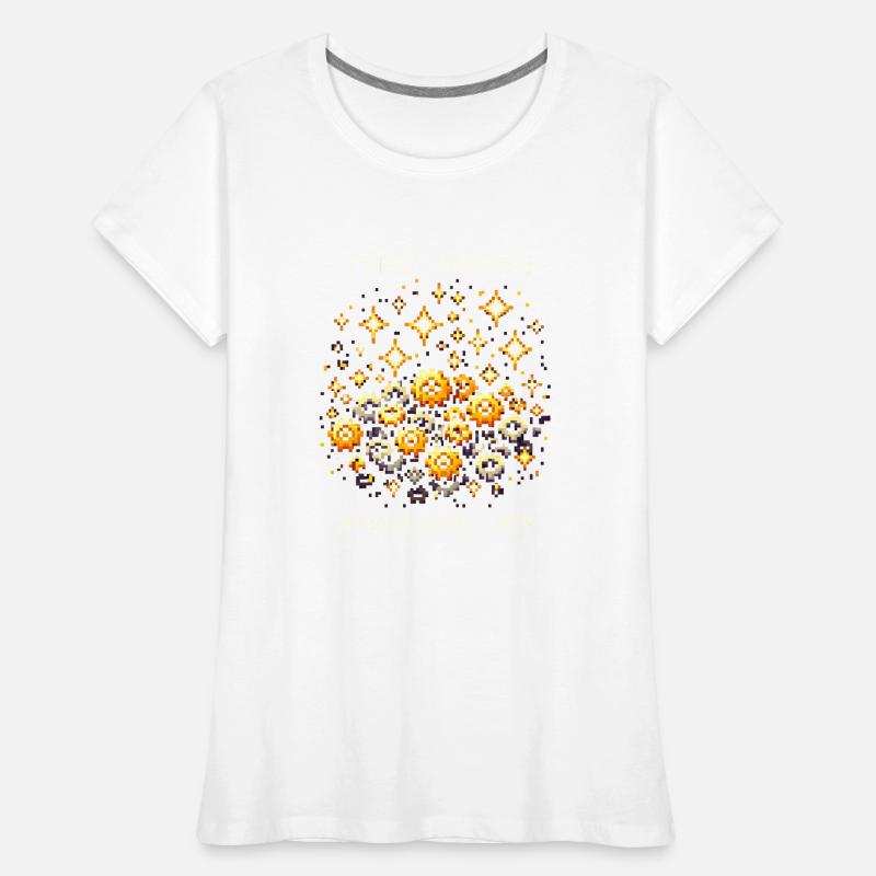 Tiny Gears XP Drive Precision Mechanics Nerd Pixel Women's Premium Organic T-Shirt