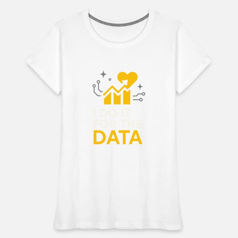 Clinical Lab Tech Diagnostic Science Data Nerd Women's Premium Organic T-Shirt