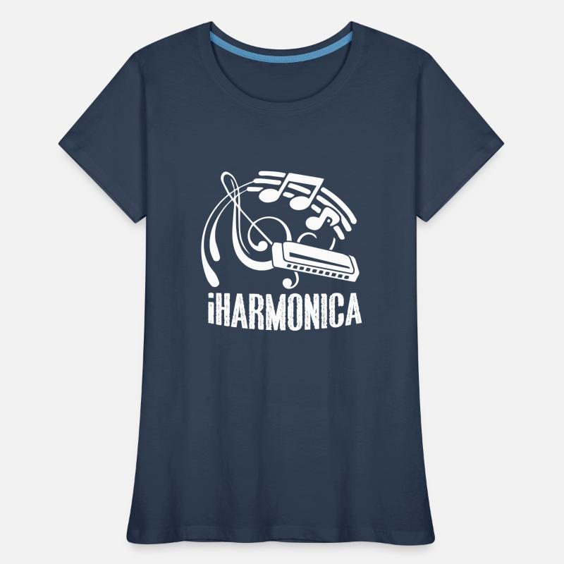 Harmonica Funny Harmonica Women's Premium Organic T-Shirt