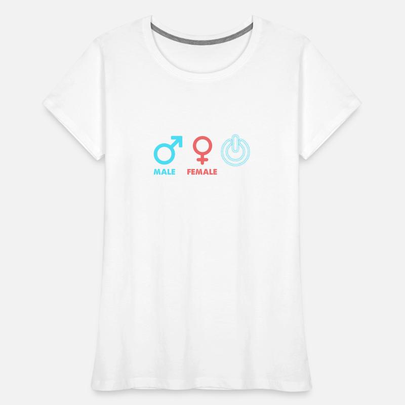 Geek Computer Programmierer Geschenk Nerd Frauen Premium Bio T-Shirt