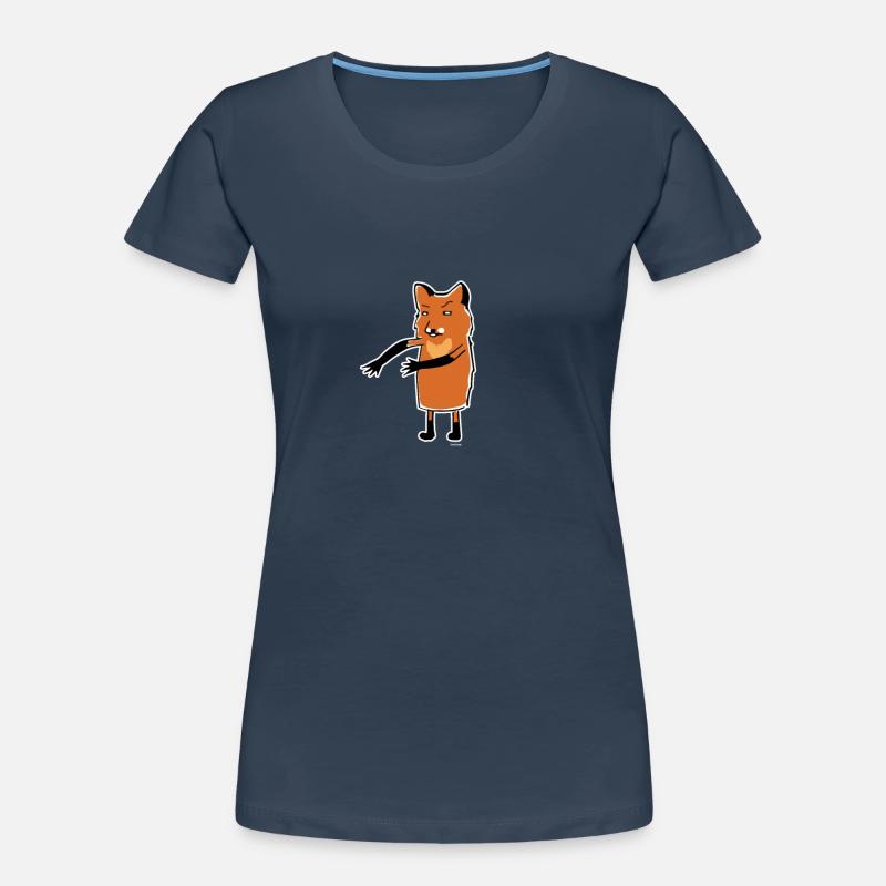 Floss Dance Move Fox Women's Premium Organic T-Shirt