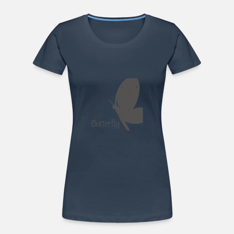 Papillon papillon T-shirt bio Premium Femme