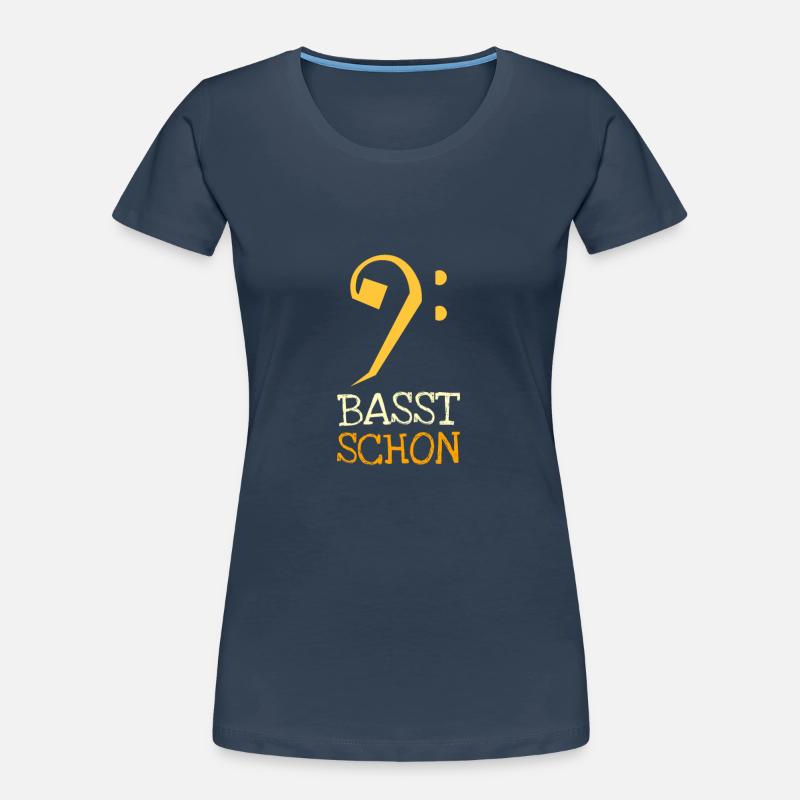 Basst déjà La clé de basse T-shirt bio Premium Femme