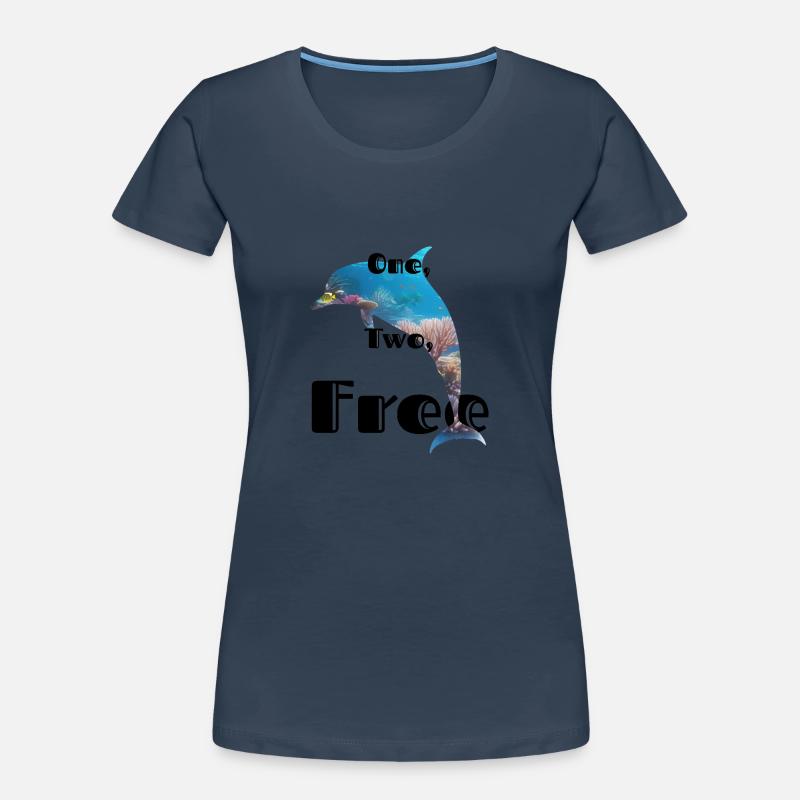 One, two, free 2 Frauen Premium Bio T-Shirt