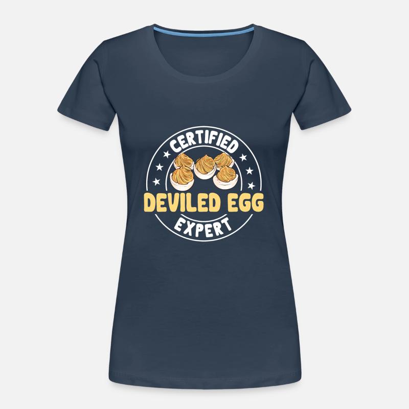 Stuffed Eggs Deviled Eggs Women's Premium Organic T-Shirt