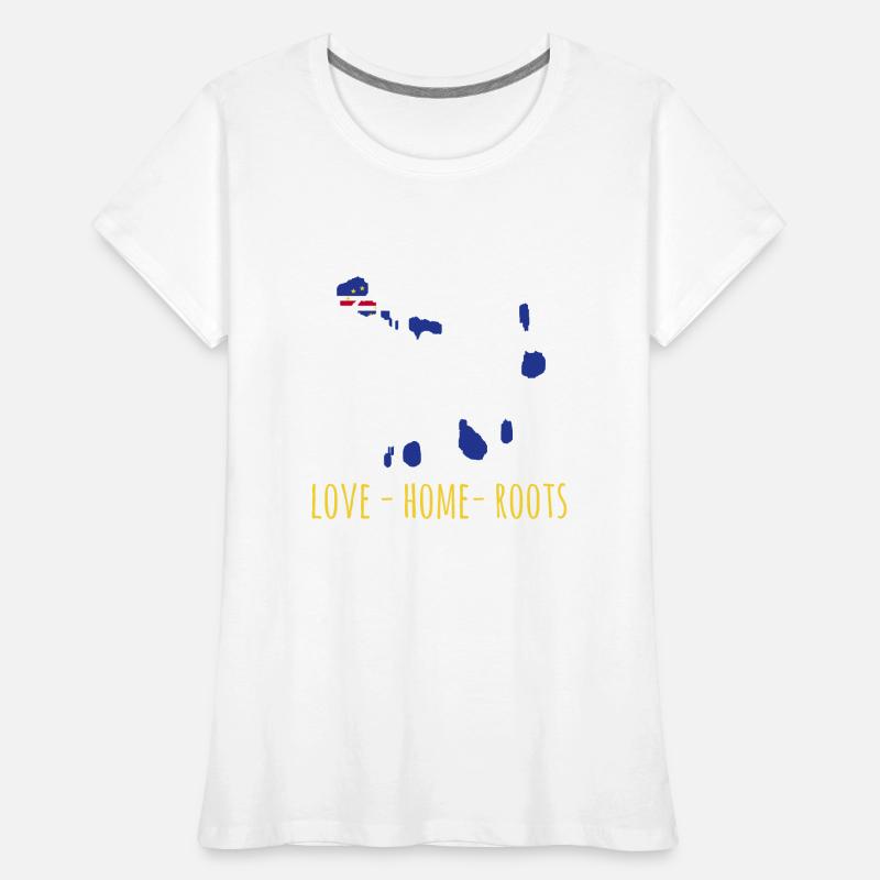 Drapeau du Cap-Vert Drapeau du Cap-Vert T-shirt bio Premium Femme