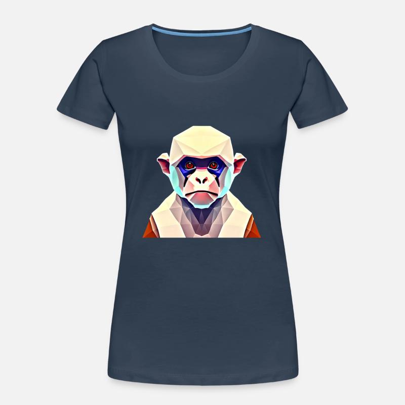 Polygon Monkey Women's Premium Organic T-Shirt