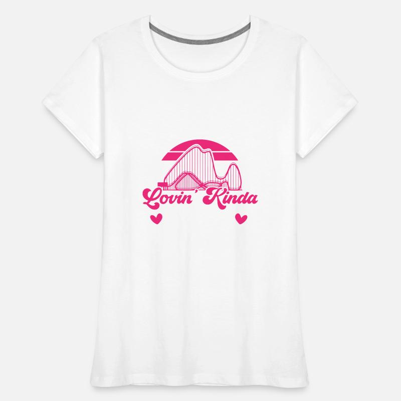 Roller Coaster Parc d’attractions Roller Coaster T-shirt bio Premium Femme