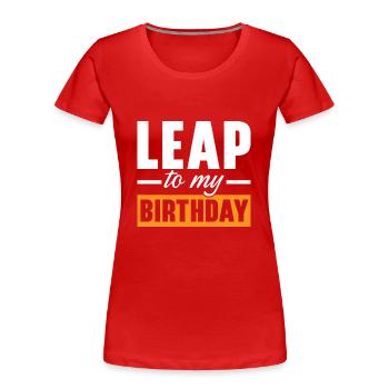 Happy Birthday Schaltjahr 29. Februar Schalttag - Frauen Premium Bio T-Shirt - Navy - Vorne - Mia (176cm)