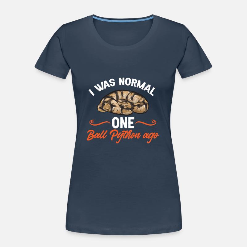 Ball Python Snake King Python Women's Premium Organic T-Shirt