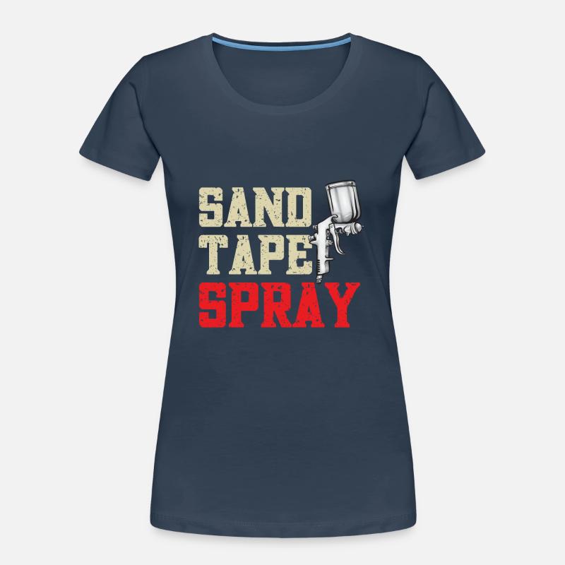 Body Painter Car Painter Painter T-shirt bio Premium Femme