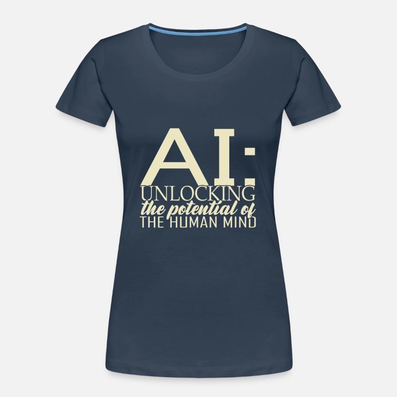 Artificial Intelligence Deep Learning Women's Premium Organic T-Shirt