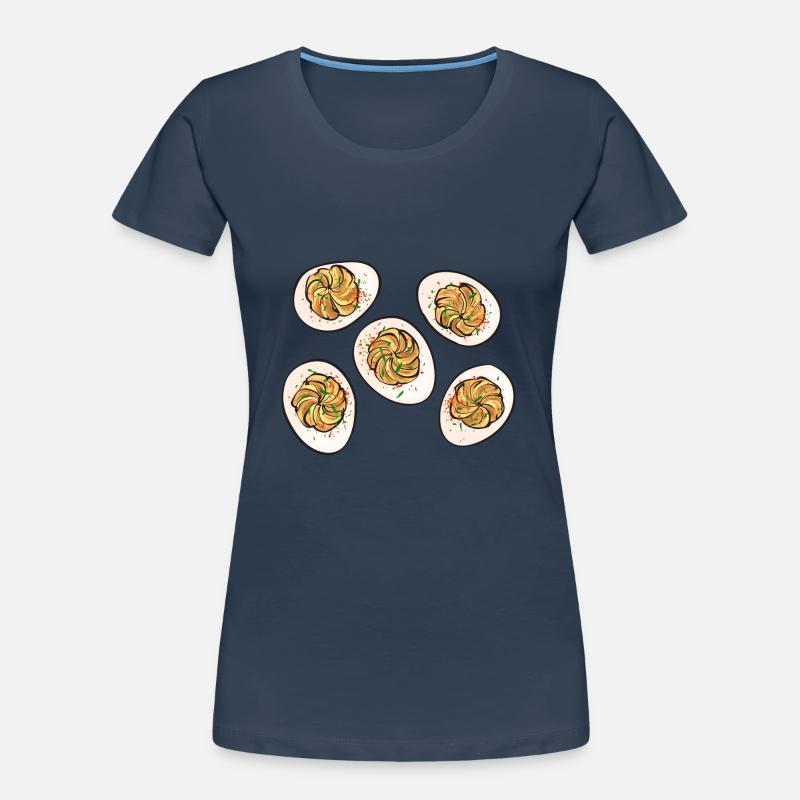 Stuffed Eggs Deviled Eggs Women's Premium Organic T-Shirt