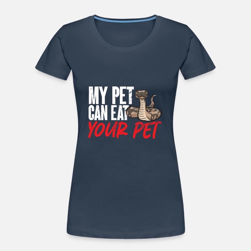 Ball Python Snake King Python Women's Premium Organic T-Shirt