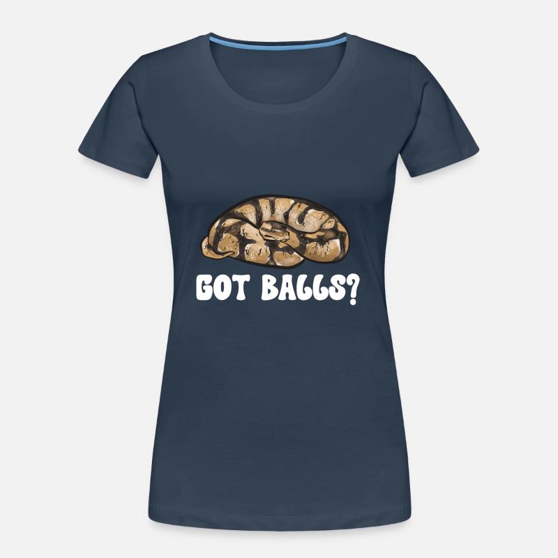 Ball Python Snake King Python Women's Premium Organic T-Shirt