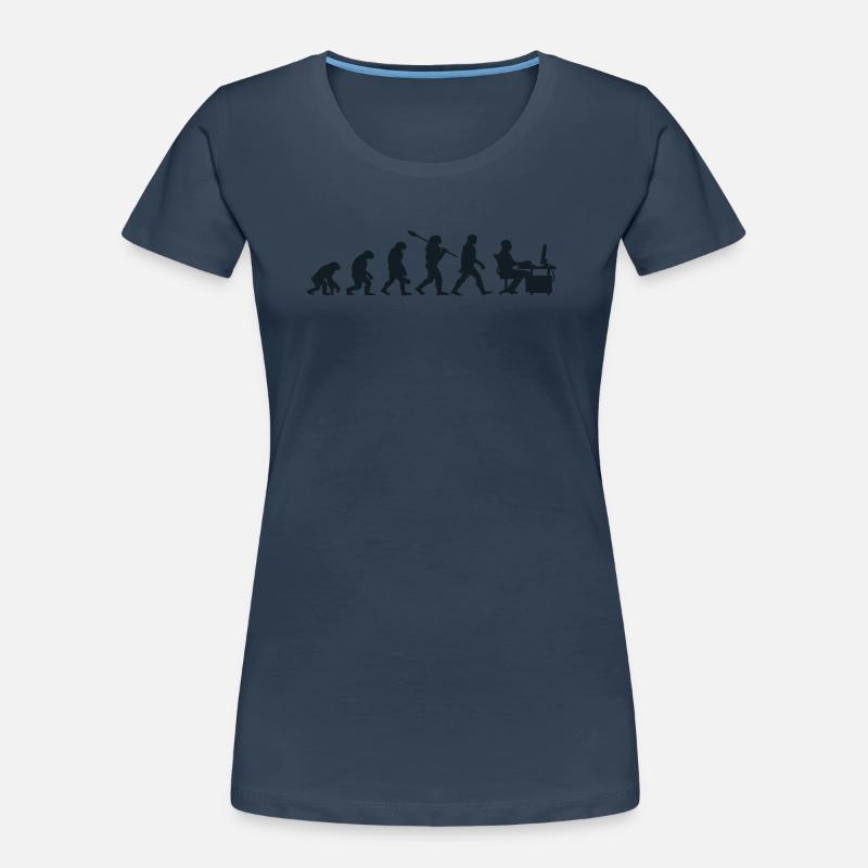 Darwin Evolution for Geeks 💻 Women's Premium Organic T-Shirt