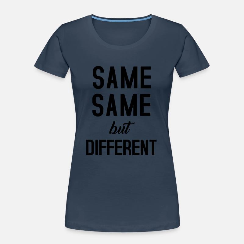 Same Same T-shirt bio Premium Femme