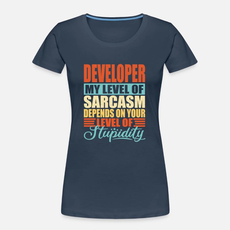 Developer Software Developer Computer Scientist Coder Women's Premium Organic T-Shirt