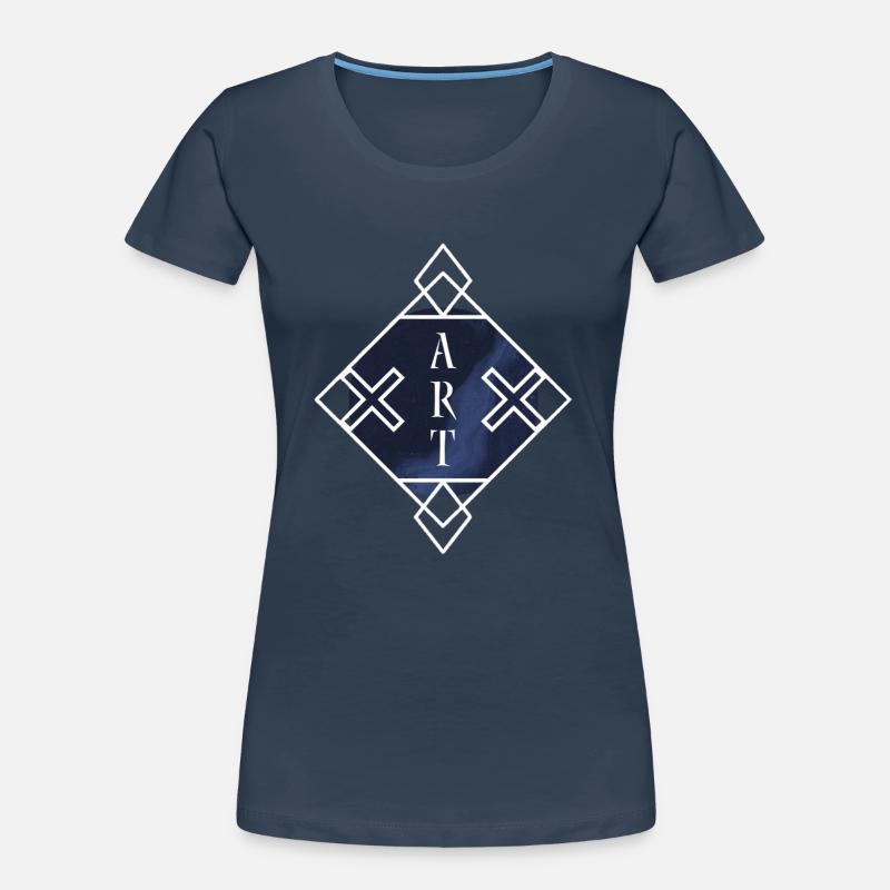 ART Experiment Back Frauen Premium Bio T-Shirt