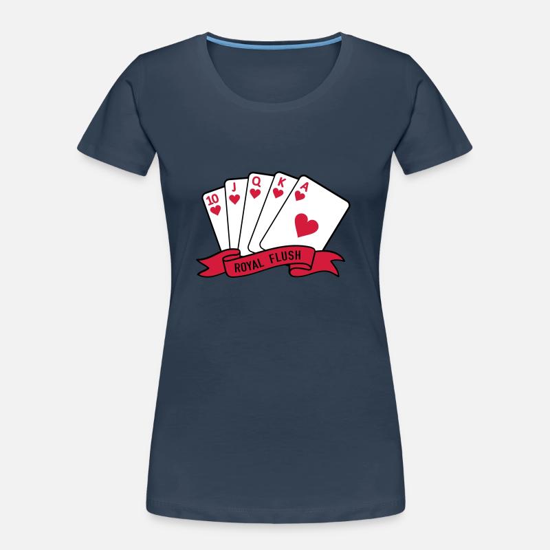Royal Flush Frauen Premium Bio T-Shirt