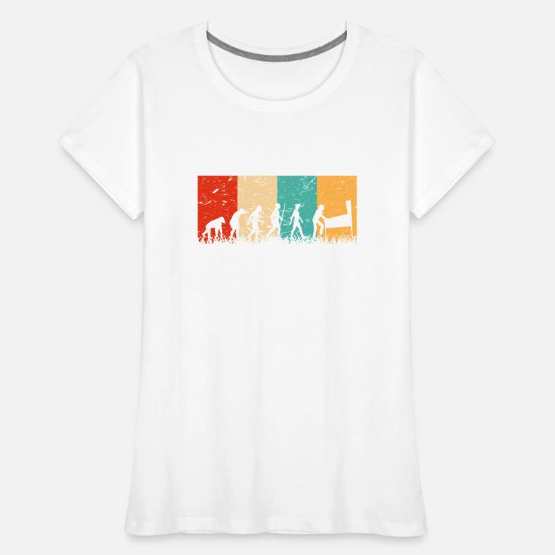 Développement de machines à flipper Évolution du flipper T-shirt bio Premium Femme
