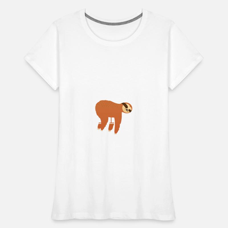 Große Schwester Loading - Faultier Frauen Premium Bio T-Shirt