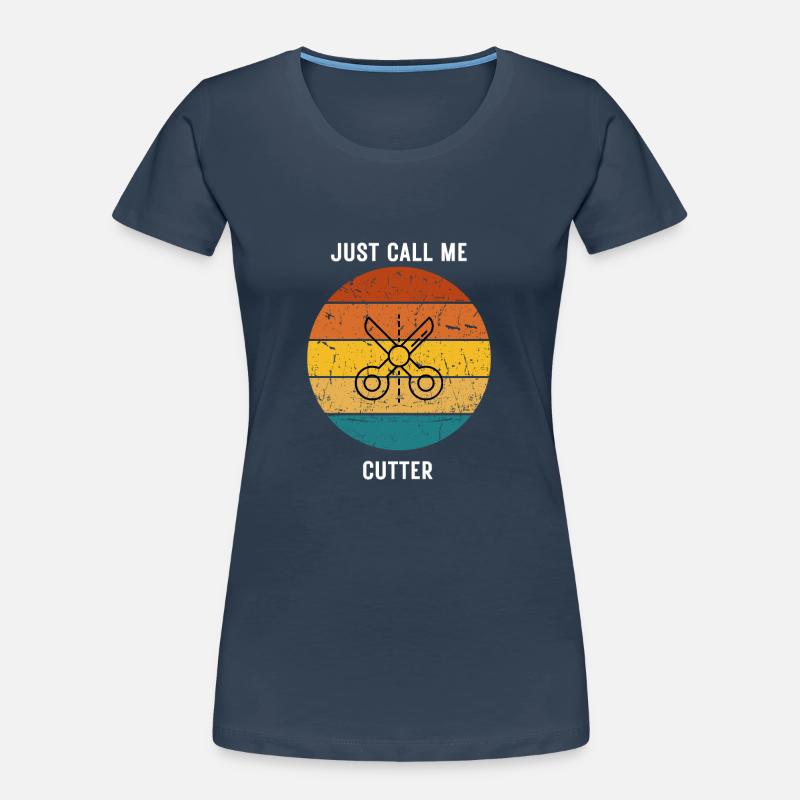 appelez-moi simplement Video Cutter T-shirt bio Premium Femme