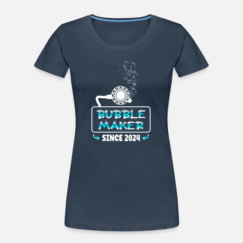 Bubblemaker Scuba Diving since 2024 Women's Premium Organic T-Shirt