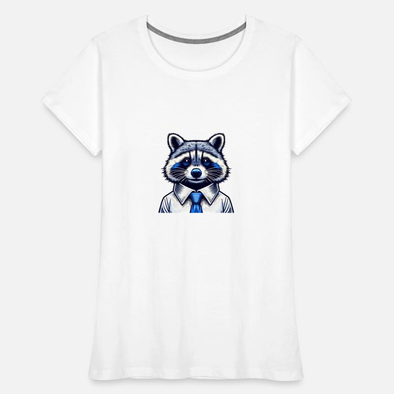 Je suis comptable comptable raton laveur T-shirt bio Premium Femme