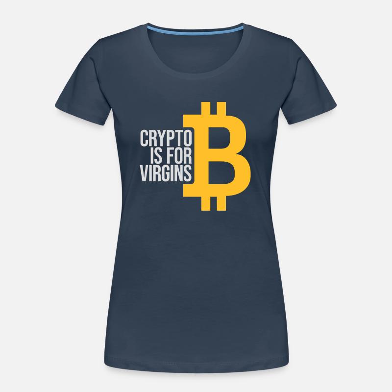 Crypto est pour les vierges T-shirt bio Premium Femme