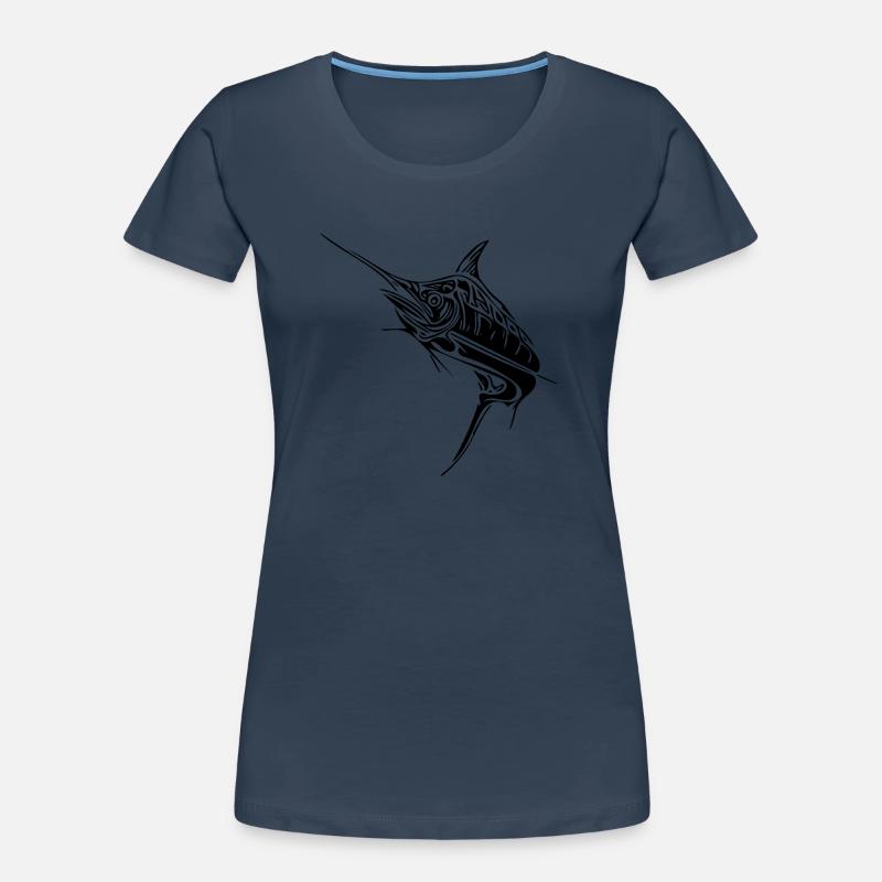 Elegant swordfish predatory bony fish Women's Premium Organic T-Shirt