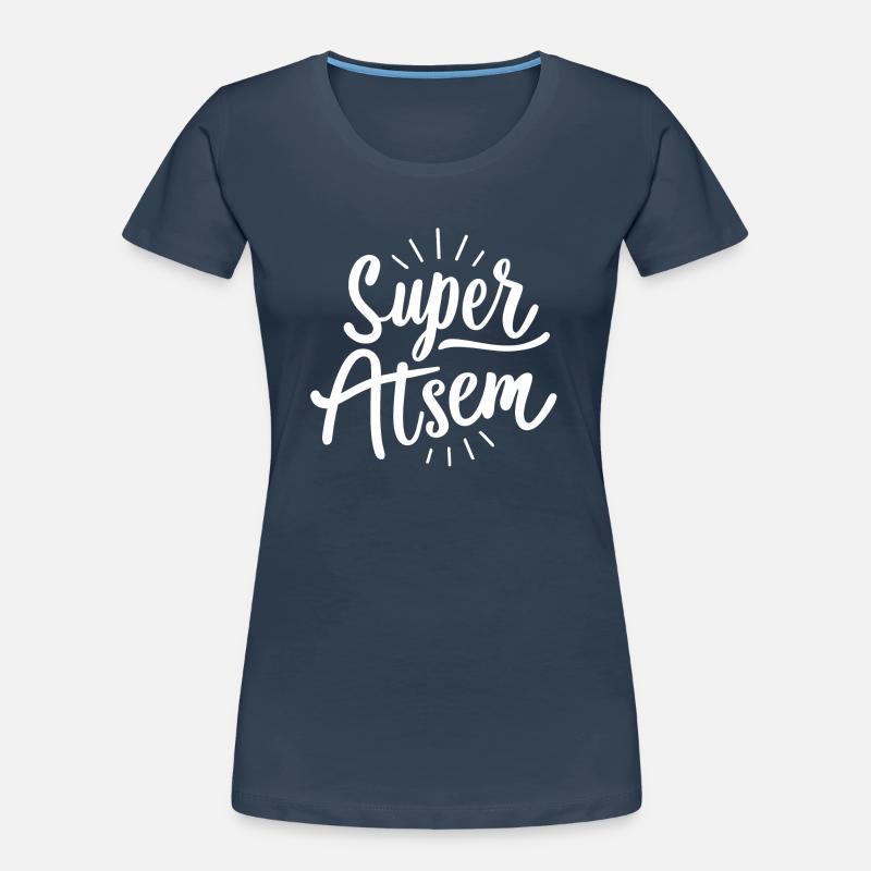 Super ATSEM T-shirt bio Premium Femme