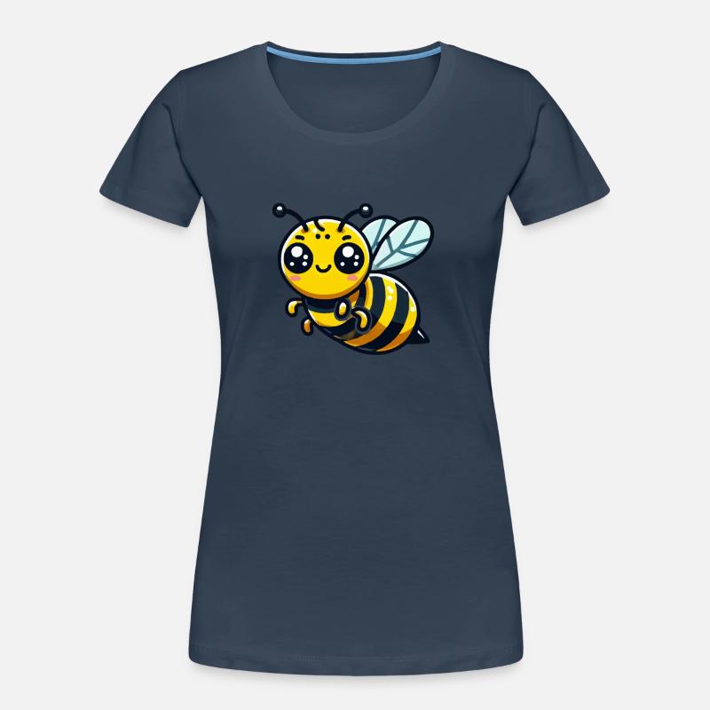Bee Wasp Comic Women's Premium Organic T-Shirt