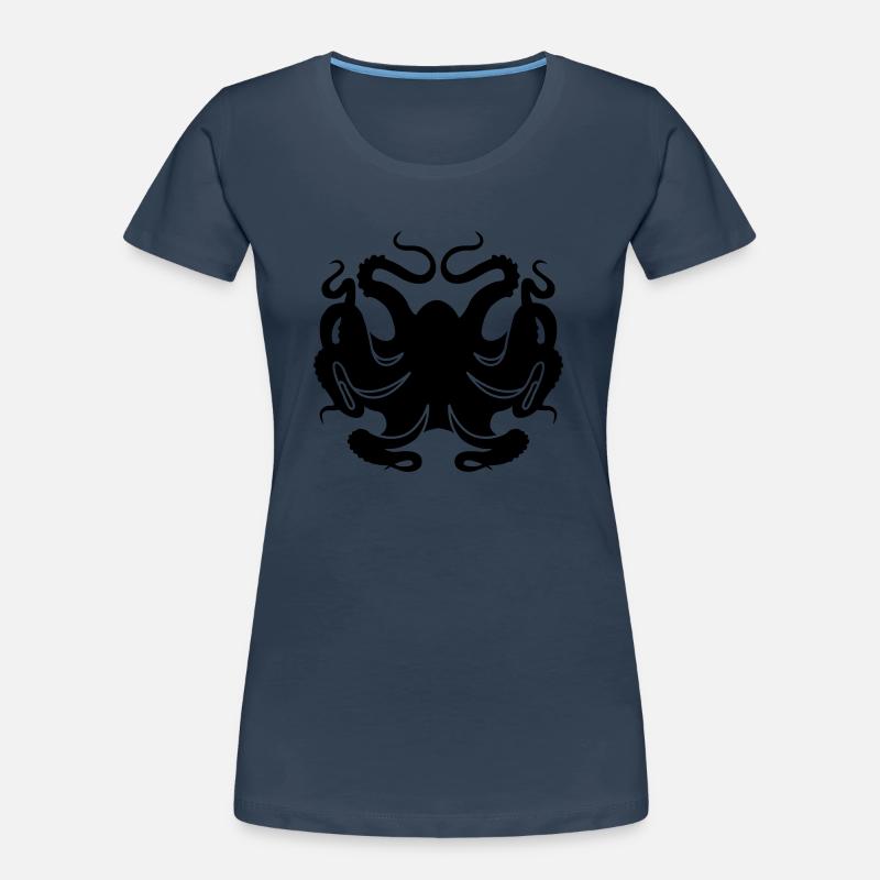 Krake Frauen Premium Bio T-Shirt