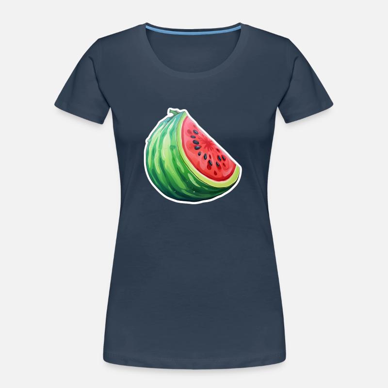 Quartier de la pastèque T-shirt bio Premium Femme
