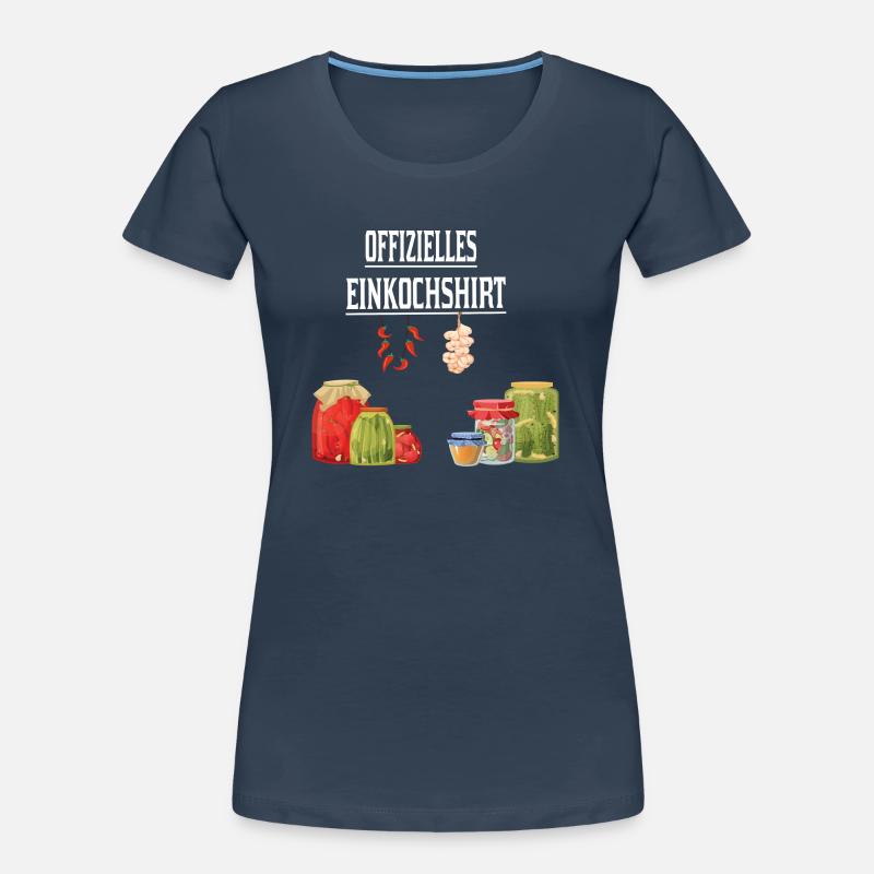 Einkochen Haltbar machen Fermentieren Einmachen Frauen Premium Bio T-Shirt