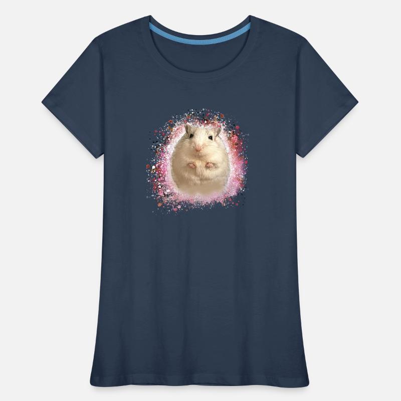 Springmaus,maus,graffiti,malerei,spitzmaus Frauen Premium Bio T-Shirt