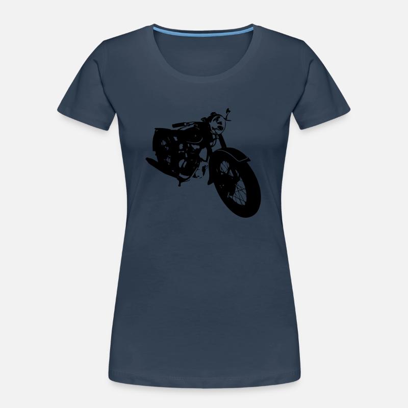Simson AWO Touren Oldtimer Frauen Premium Bio T-Shirt
