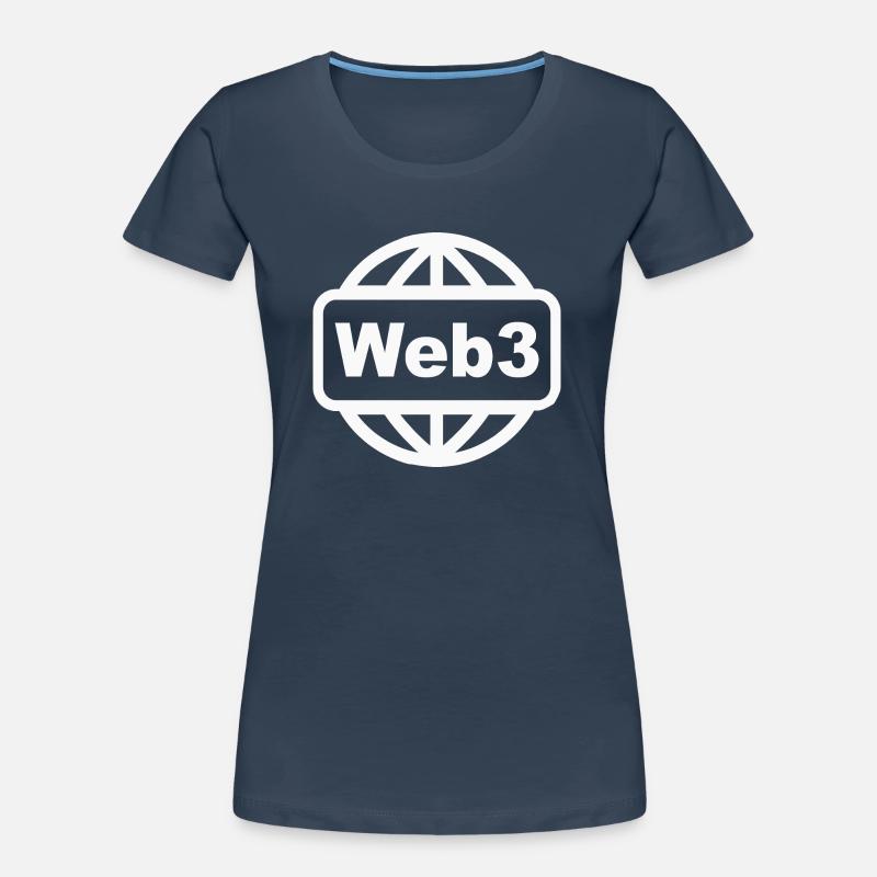 Web3 Blockchain Developer Cryptocurrency Software Women's Premium Organic T-Shirt
