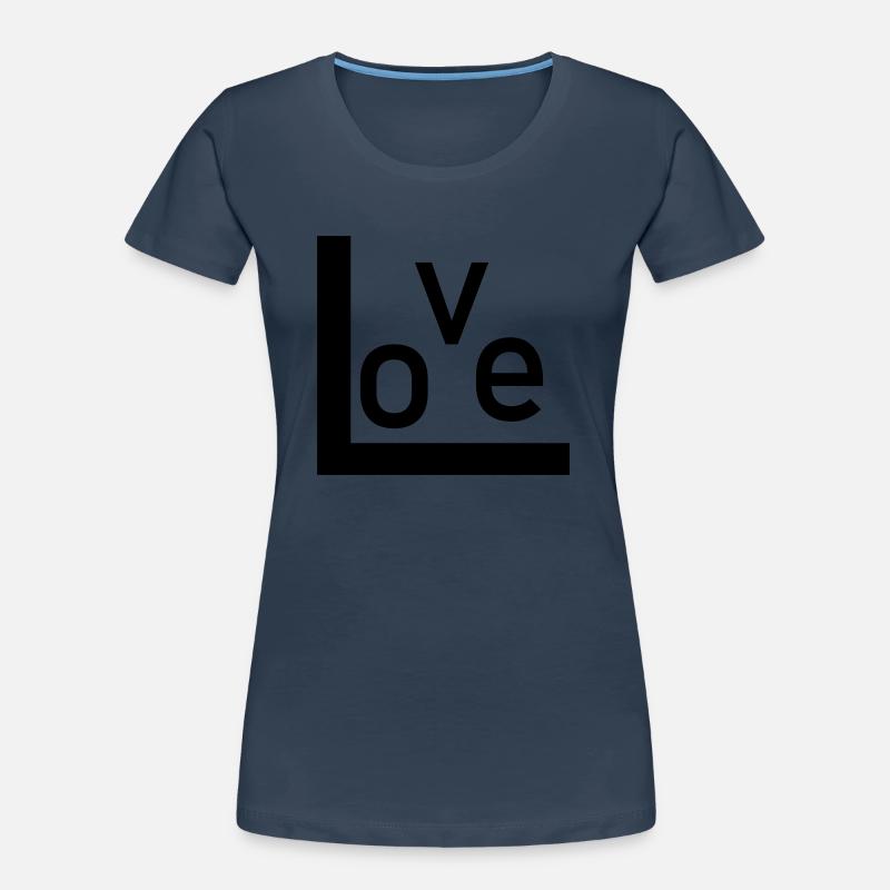 Love Frauen Premium Bio T-Shirt